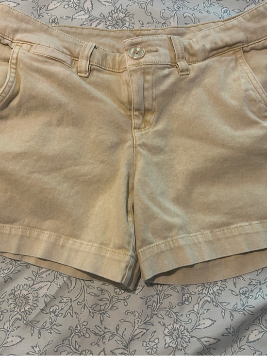 True Craft Pants - True Craft Women's Beige Cotton Shorts